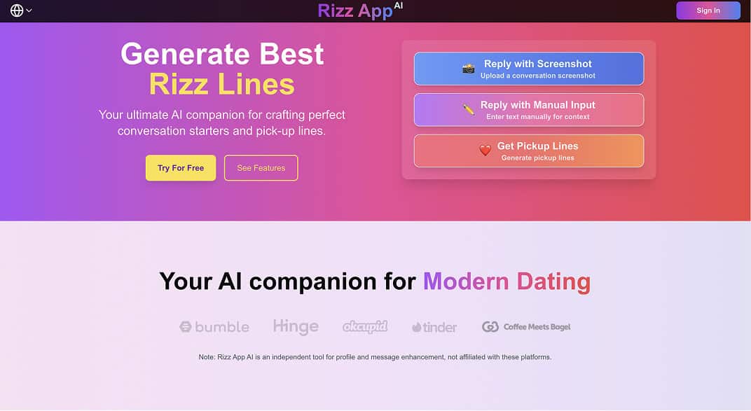 Rizz App AI