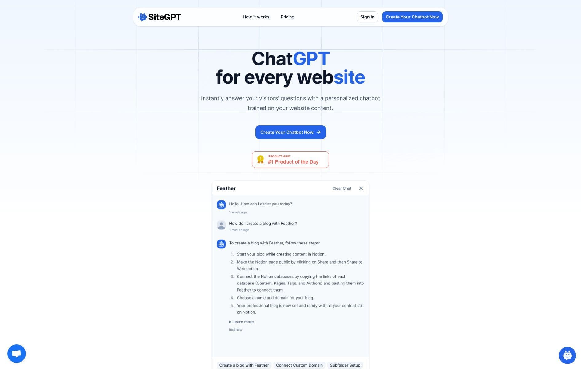 SiteGPT