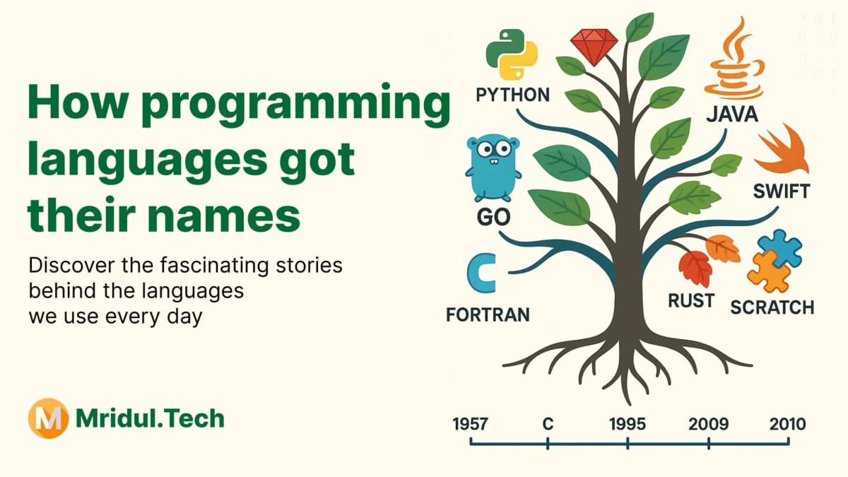 How programming languages got their names