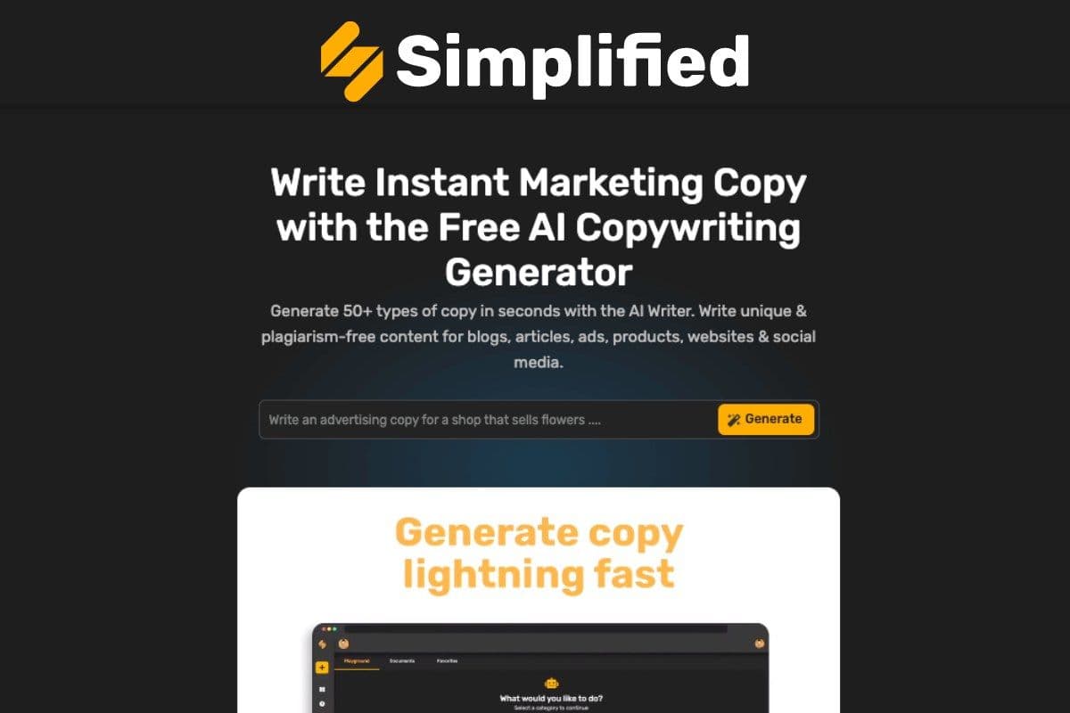 Simplified Simplified