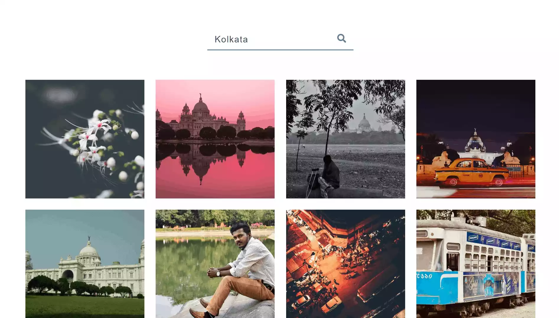 Stock Photos App React JS