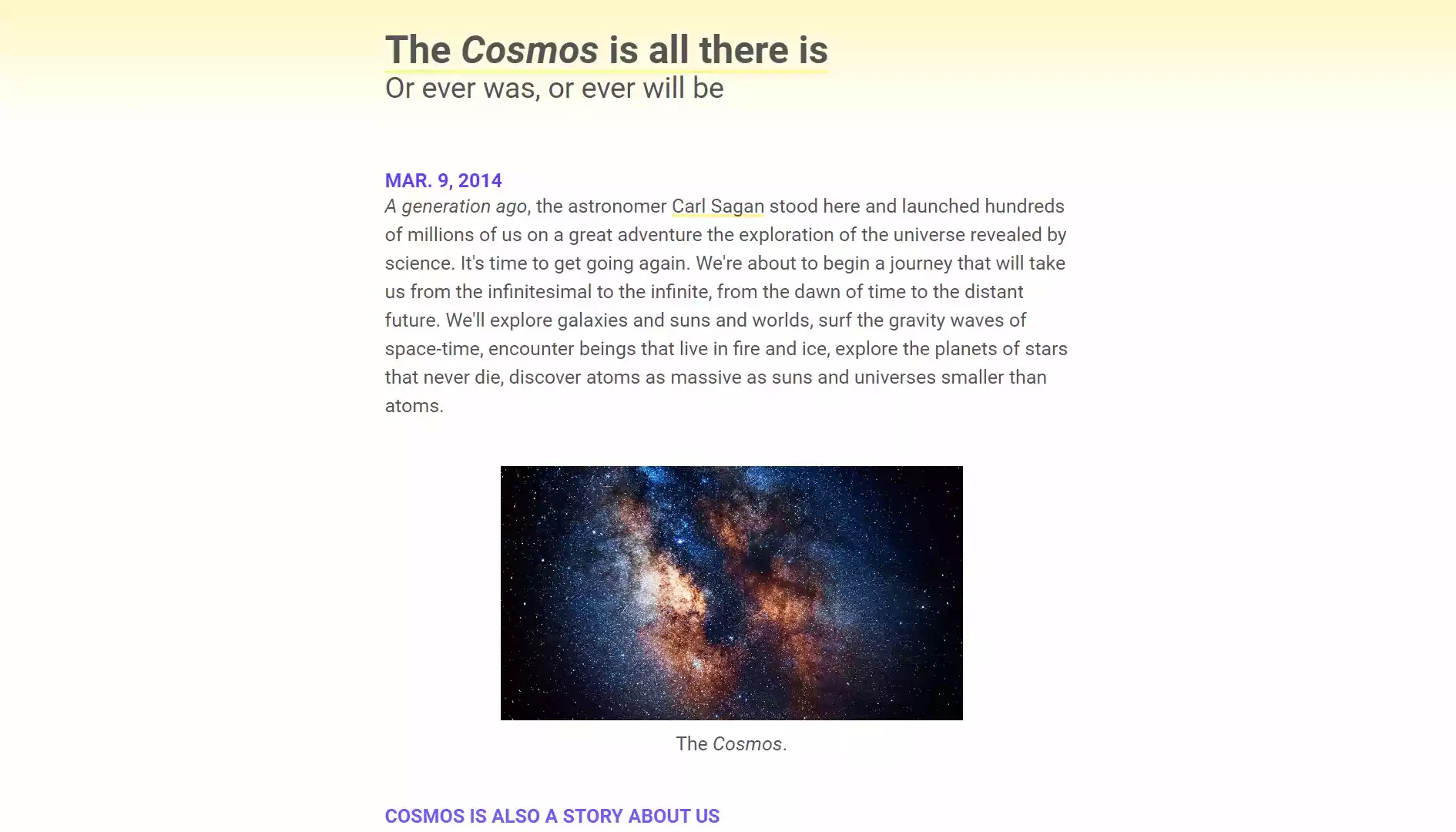 Build Cosmos Blog using HTML and CSS | Mridul.Tech Build Cosmos Blog using HTML and CSS. Mridul.Tech