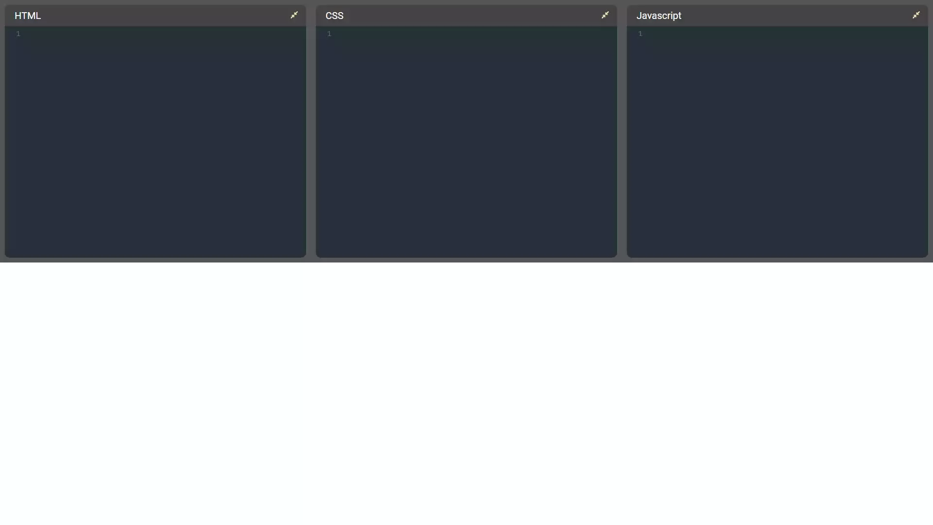 Codepen Clone with React JS | Build Online Code Editor Codepen Clone with React JS. Build Online Code Editor