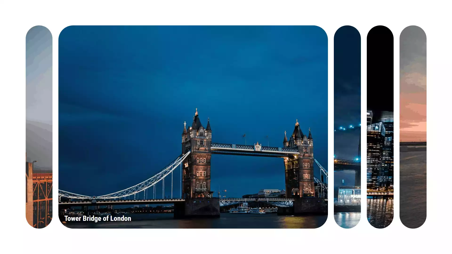 Expanding Cards using HTML, CSS and JavaScript