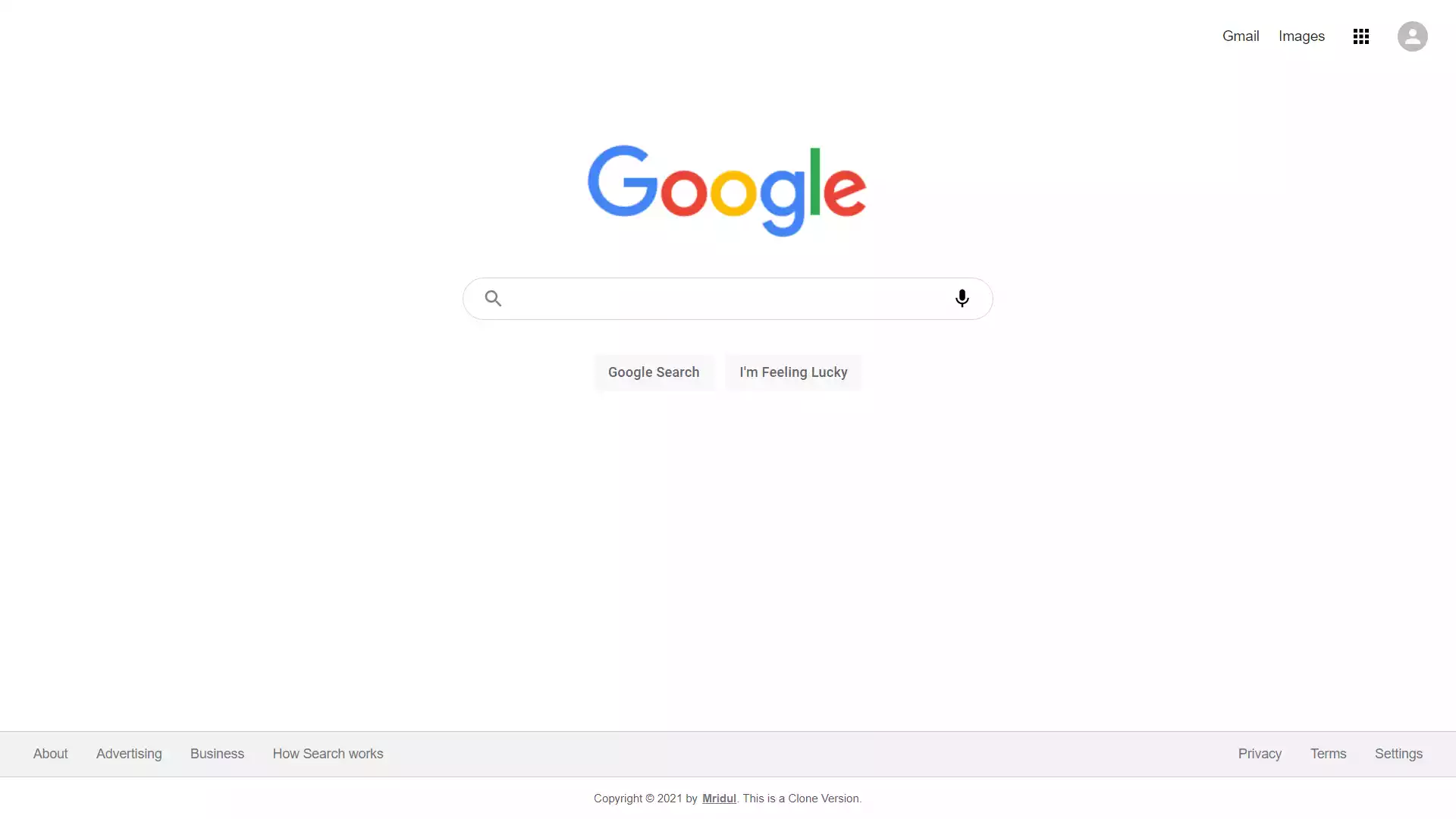 Create a Google Clone with React JS | Build a Search Engine Project Create a Google Clone with React JS. Build a Search Engine Project