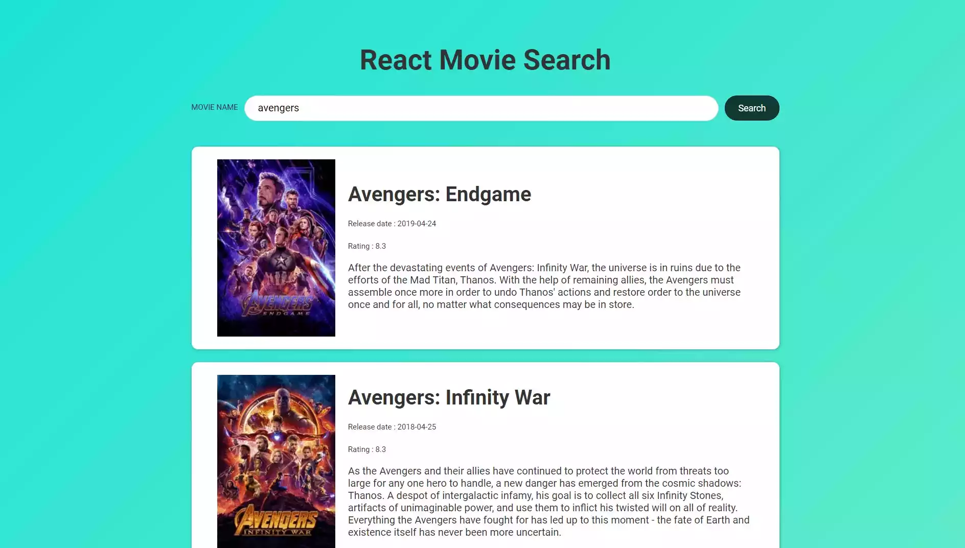 Create a Movie Search Project with React JS | Mridul.Tech Create a Movie Search Project with React JS. Mridul.Tech
