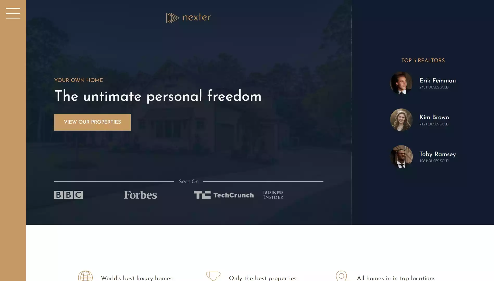 Nexter - Landing page with HTML and CSS | Mridul.Tech Nexter   Landing page with HTML and CSS. Mridul.Tech