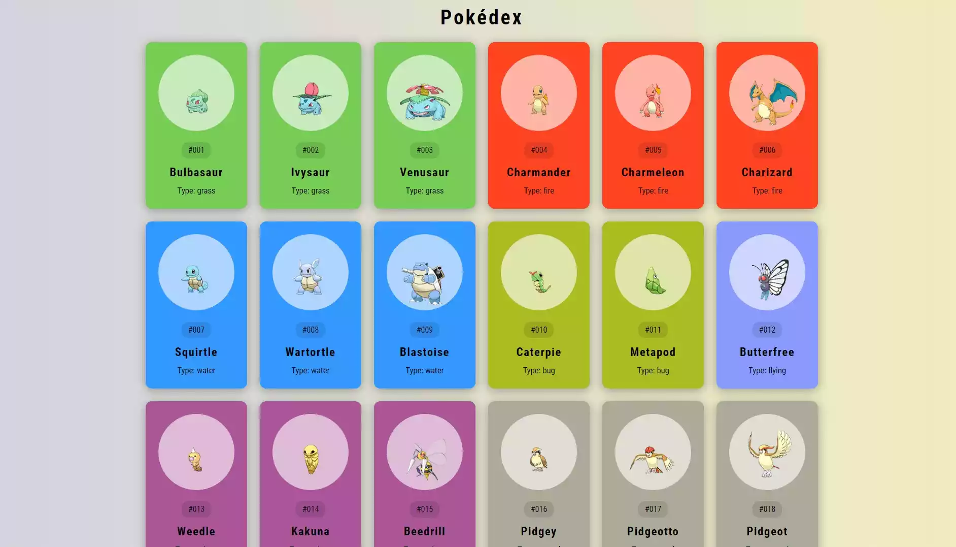 Pokedex using HTML, CSS and JavaScript | Mridul.Tech Pokedex using HTML, CSS and JavaScript. Mridul.Tech