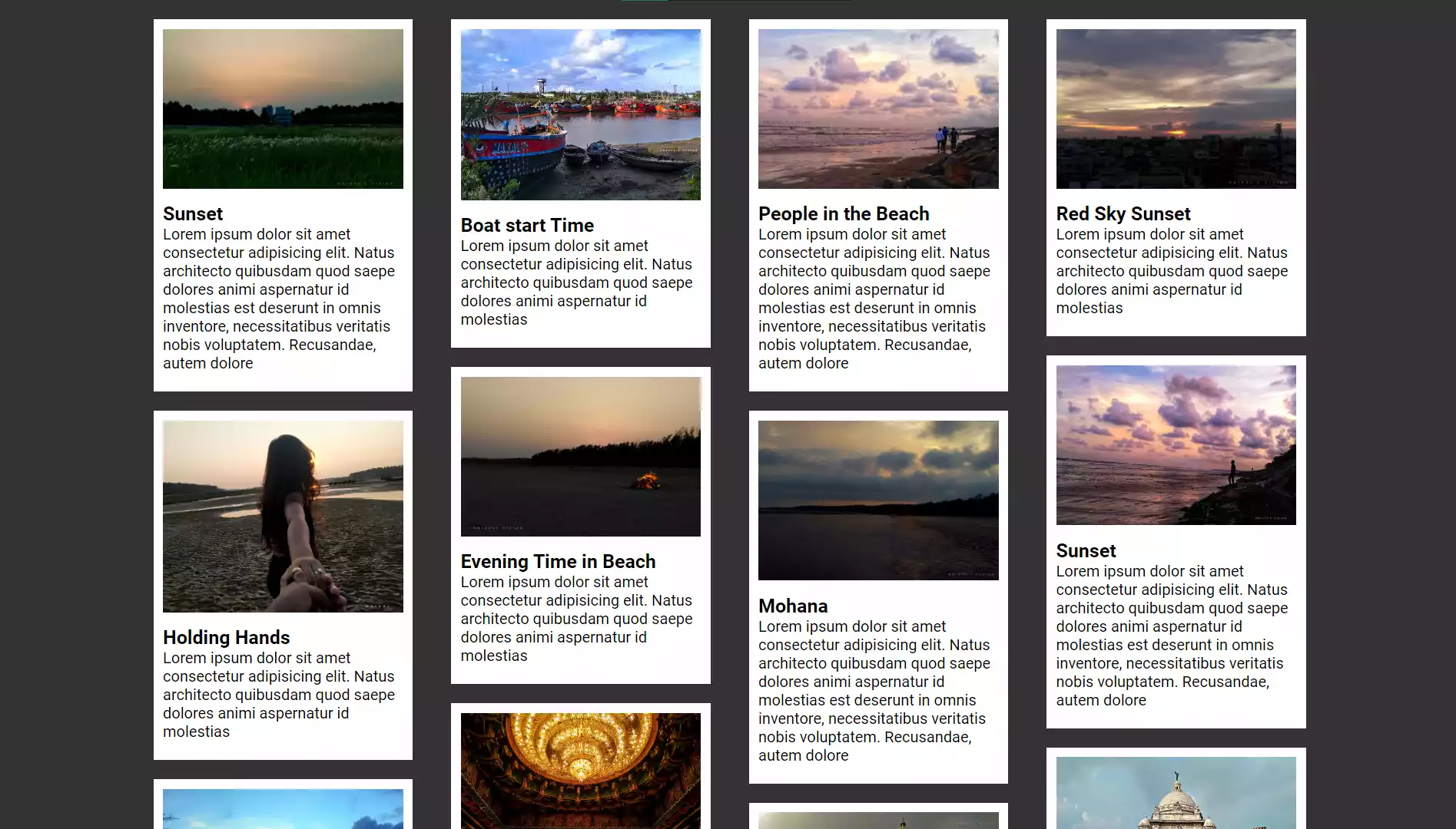 Create Responsive Image Layout with HTML and CSS Create Responsive Image Layout with HTML and CSS