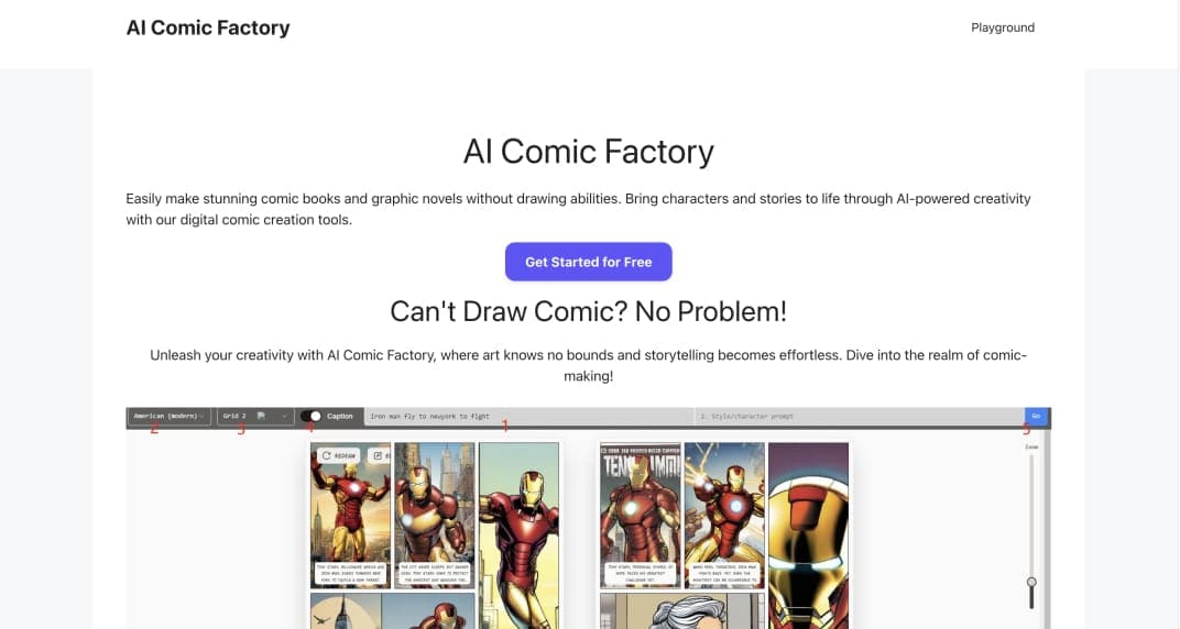 AI Comic Factory AI Comic Factory