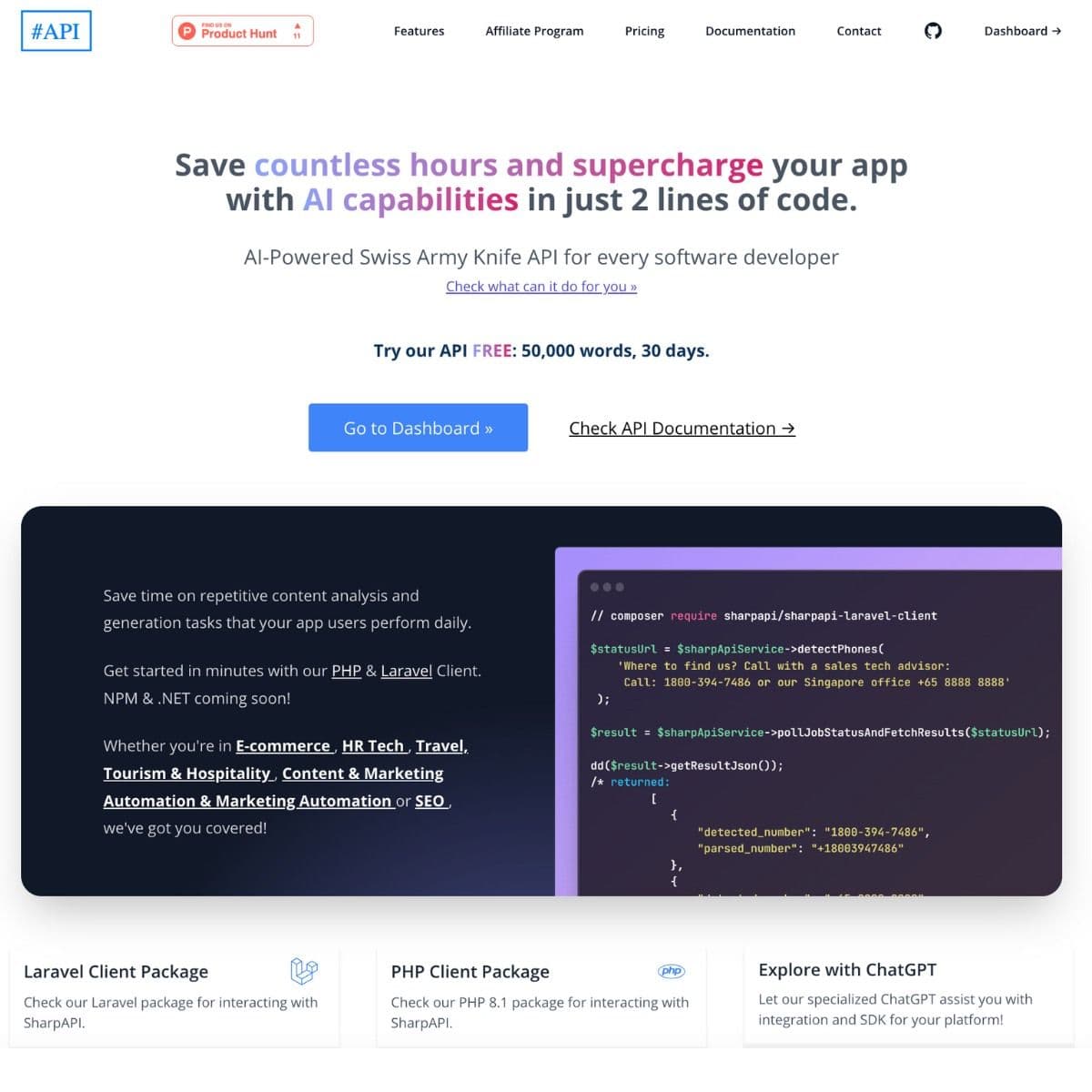 Sharp API Sharp API