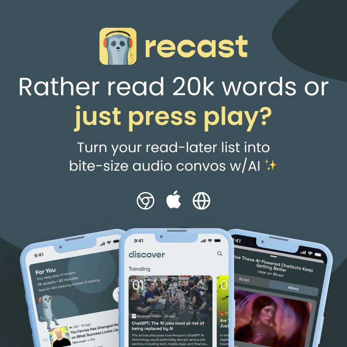 Recast Recast
