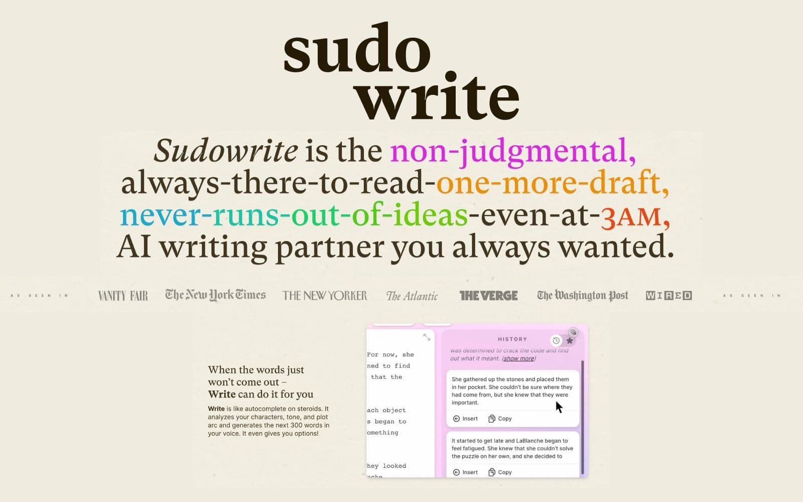 SudoWrite SudoWrite