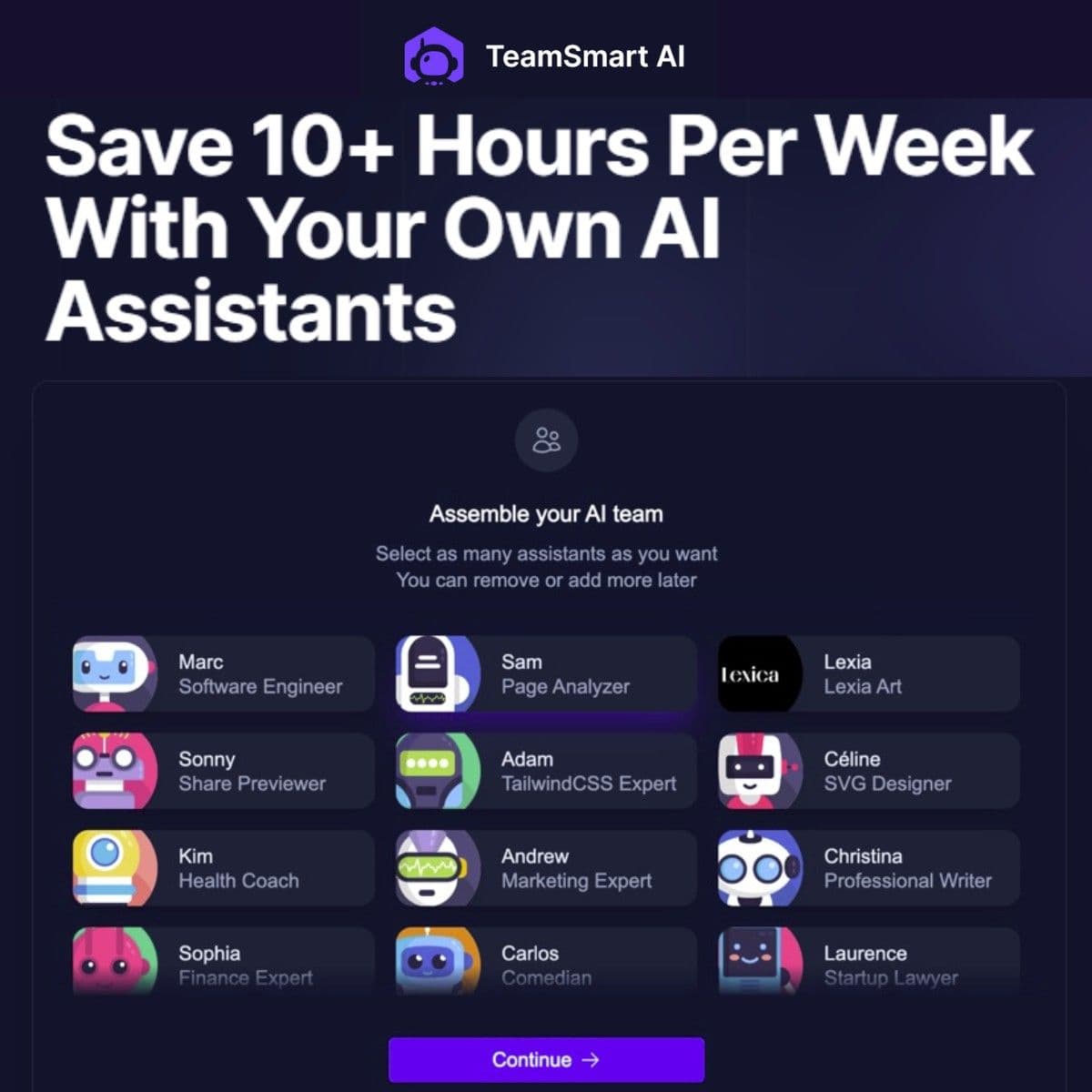 TeamSmart AI TeamSmart AI