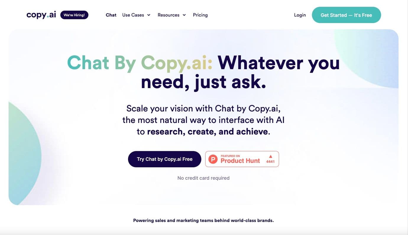 Copy AI Copy AI